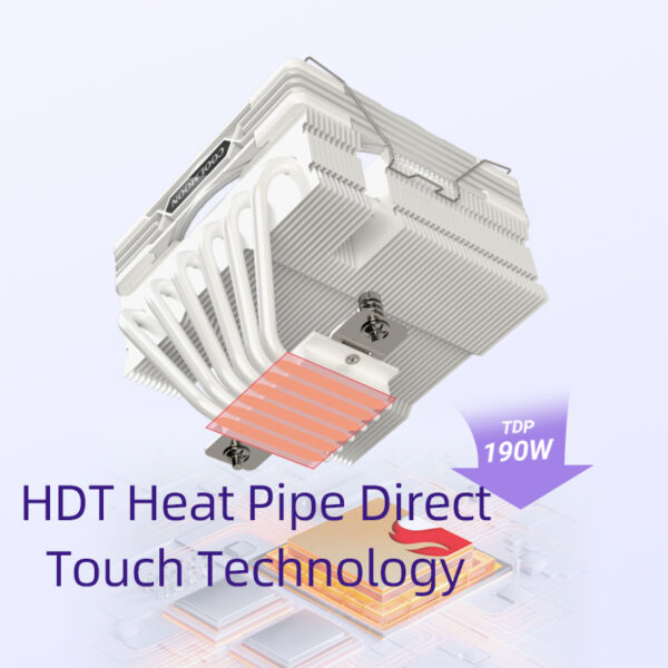 1. T600 Coolmoon T600 CPU Cooler