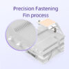 2. T600 Coolmoon T600 CPU Cooler