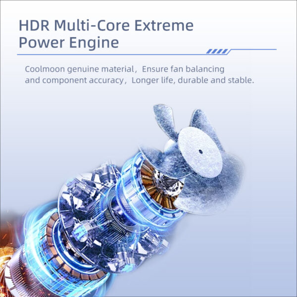 3. 400 Coolmoon GT400 CPU Cooler
