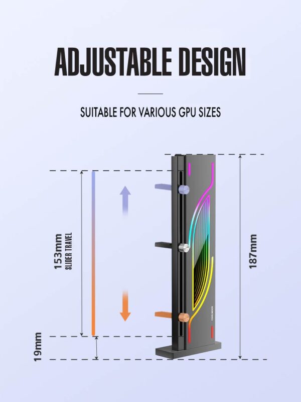 Coolmoon GH6 GPU Support Bracket
