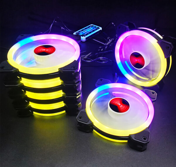 4. Coolmoon RGB PC Fan R3 Coolmoon RGB PC Fan R3 (3 Pack)