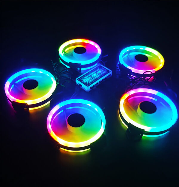 5. Coolmoon RGB PC Fan R3 Coolmoon RGB PC Fan R3 (3 Pack)