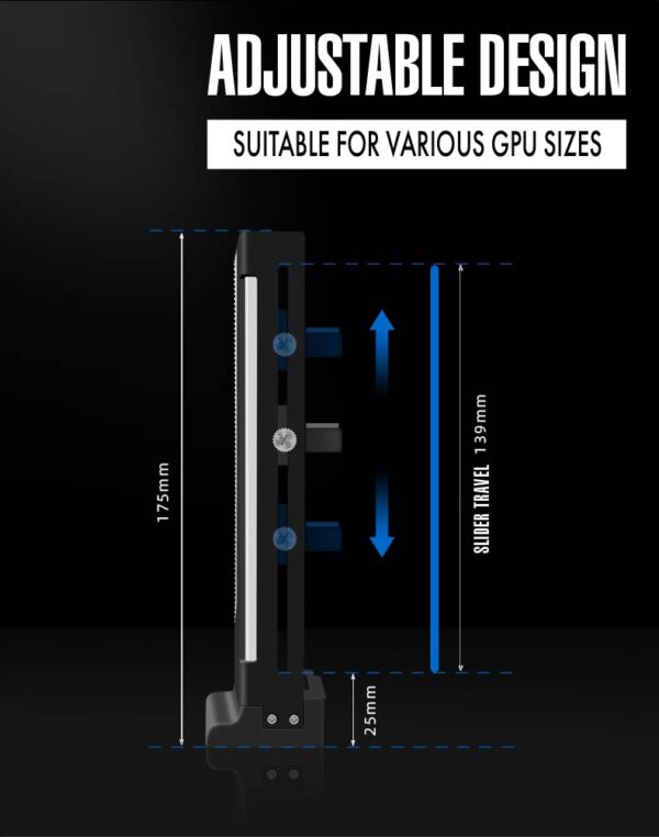 Coolmoon GH2 GPU Support Bracket