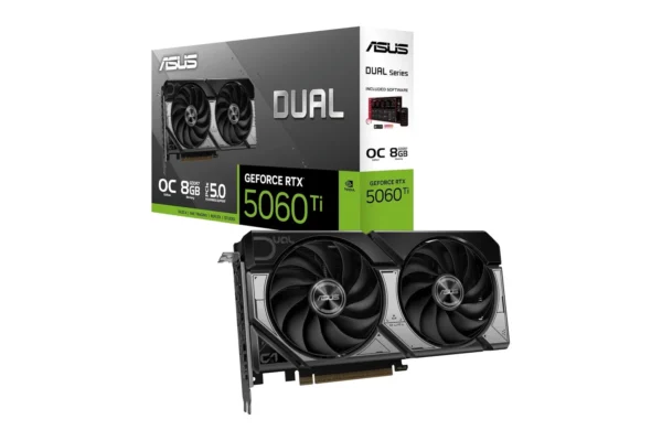3. ASUS-Dual-NVIDIA-GeForce-RTX-5060-Ti ASUS DUAL RTX 5060ti 8GB OC Edition GPU