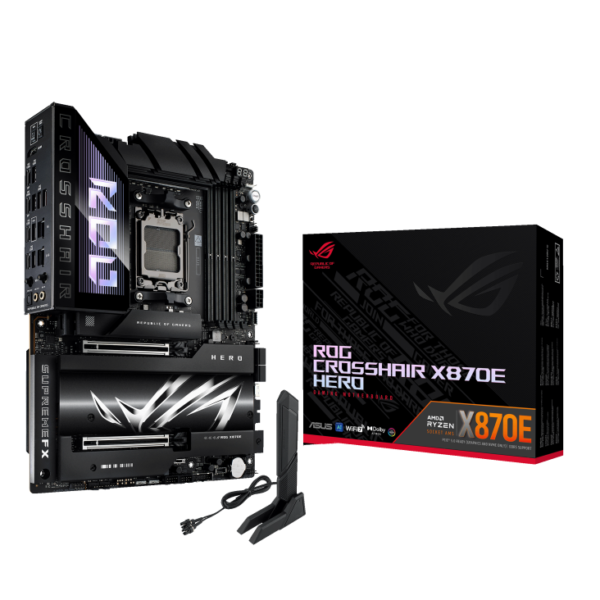 3. h732 ASUS ROG CROSSHAIR X870E HERO Motherboard AMD